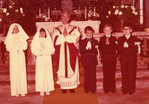 27 maggio 1976 - cresime trevillesi (Foto Enrico Ozzano)