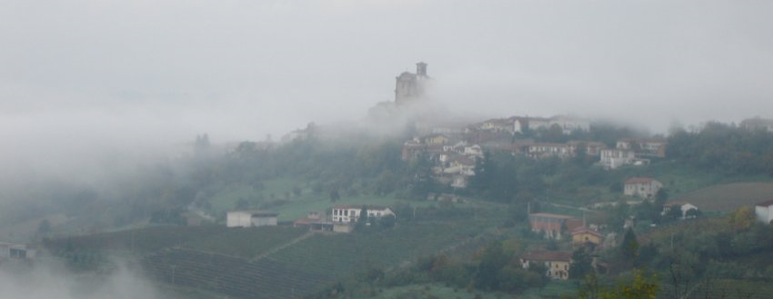 Panorama di Treville dalla strada per Cella Monte (Davide Ansaldi)