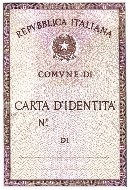 Scadenza delle carte d'identità rilasciate su modello cartaceo